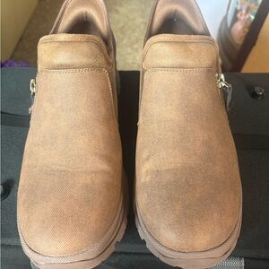 BOBS from Skechers Brown Slip-On Loafers